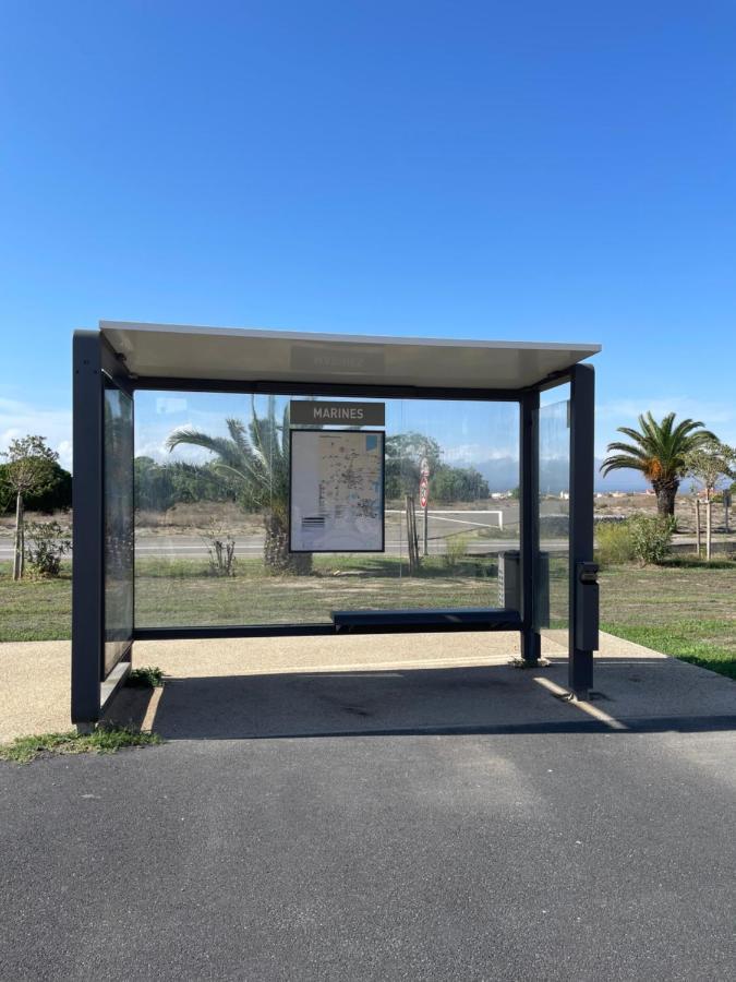 T2 avec terrasse, vue étang et son coucher de soleil, plage à proximité, wifi et place de parking gratuit que l on nomme Grain de Corail Le Barcarès Exterior foto